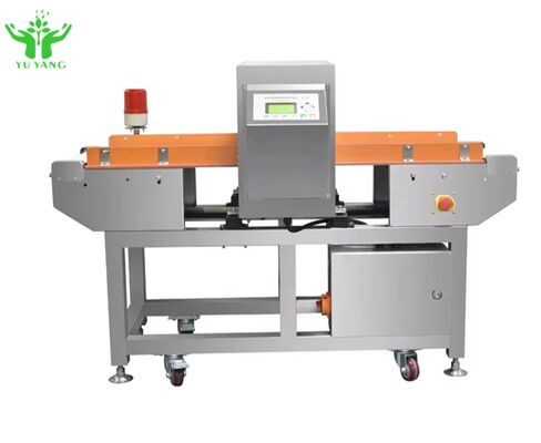 Detector de Metal Grau Alimentício com Sistema de Rejeição por Alarme Sonoro e Luminoso para Controle de Qualidade