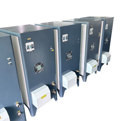 Forno industrial de fusão por indução de frequência média de 200 kW para fusão de sucata de ferro fundido e aço