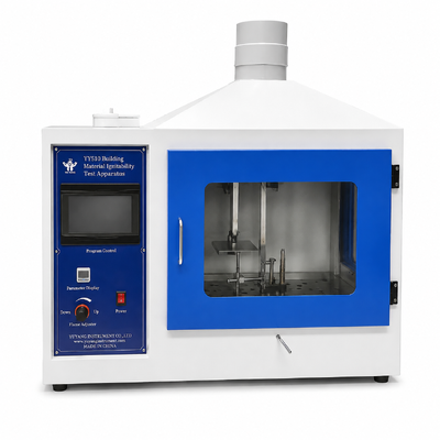 ISO 11925-2 Equipamento de ensaio de ignibilidade de fonte única de chama para materiais de construção